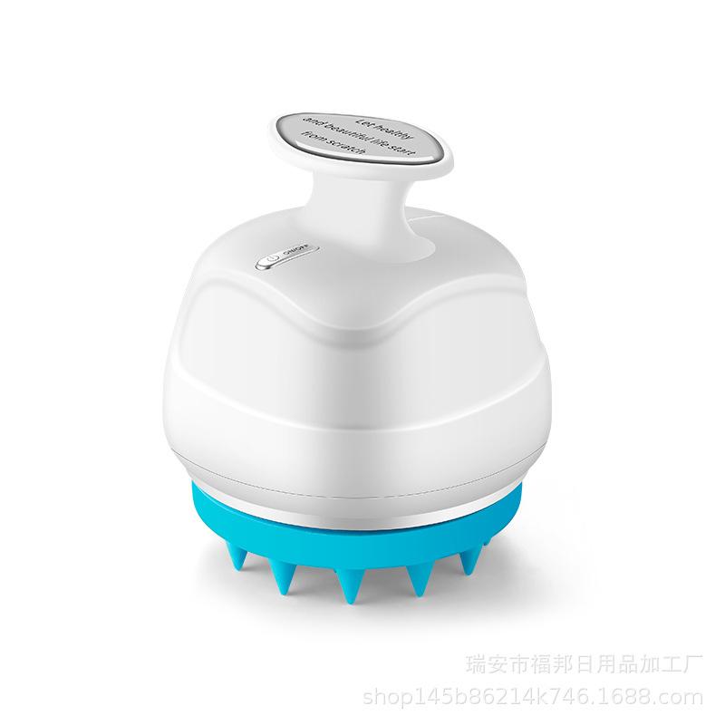 ヘアケア 頭皮マッサージャー 電動 頭皮ブラシ シリコン シャンプーブラシ 揉みほぐし お風呂 浴室
