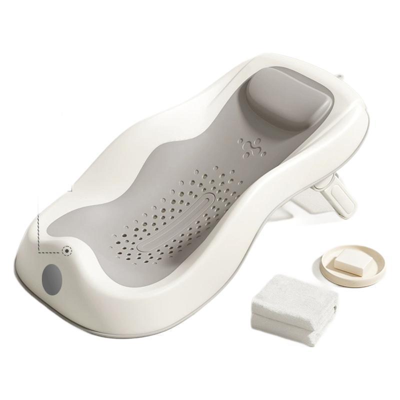 ・材質: 聚丙烯(pp)・浴网分类: 架式・カラー: 浴架灰色, 感温浴架灰色