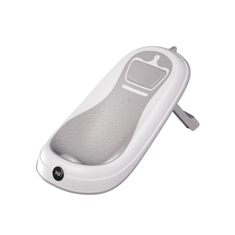 ベビー バスチェア &amp; 浴槽 新生児用 全軟質ゴム 滑り止め ベビーバスチェア 感温タイプ