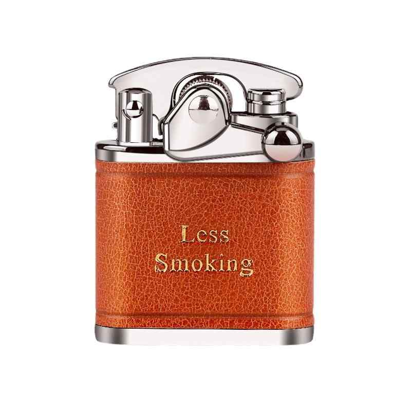 オイルライター 男性用 レトロ 高級感 煤油ライター 喫煙具 記念日 誕生日 ギフト 機械式 ブラック ブ..