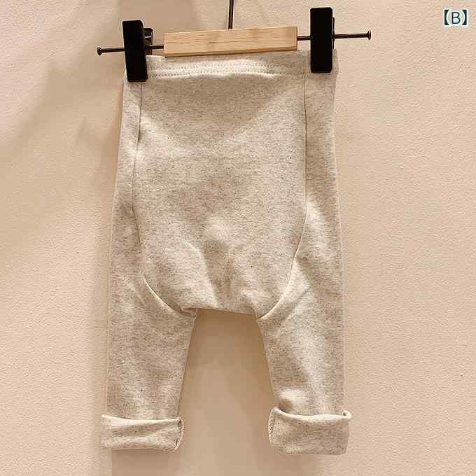 ベビー服 男女兼用 大PPパンツ レギンス コットン 高腰 幼児 子供服 ロングパンツ ...
