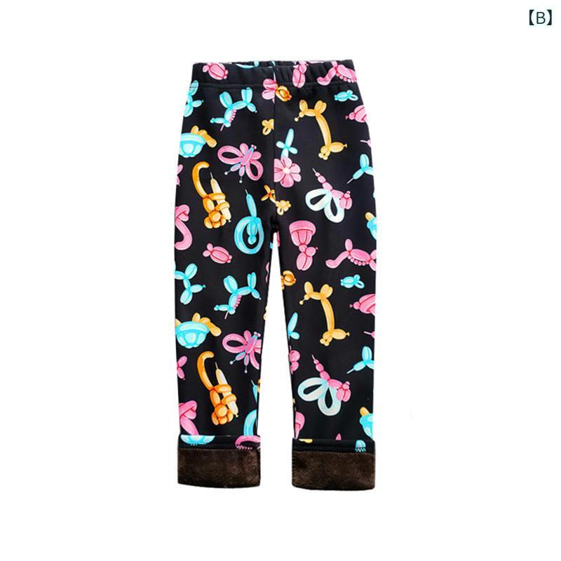 レギンス キッズ 秋冬 子供用 再生繊維 プリント あったかパンツ 小学生 幼児 花柄 千鳥格子 ヒョウ柄 かわいい 伸縮性 3