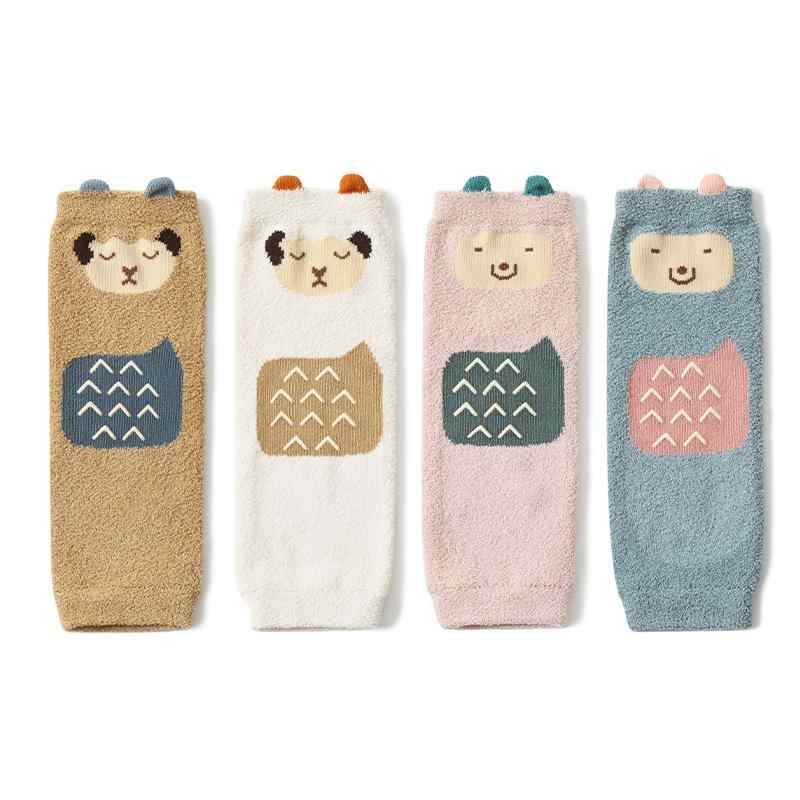 ベビー 靴下 秋冬 厚手 あったか オーバーニー 膝当て 肘当て レッグウォーマー 新生児 赤ちゃん ハイ..