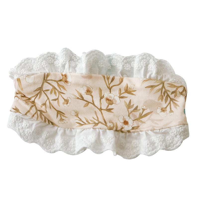 ベビー ヘアバンド 女の子 赤ちゃん 髪飾り 春秋冬 かわいい リボン ヘッドバンド 鳥語花香柄 天鵝舞曲..