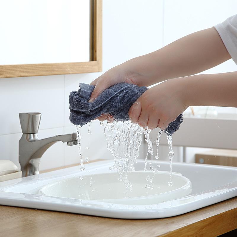 タオル 男女兼用 洗顔タオル 厚手 柔らかい 吸水性 家庭用 カップル 成人 子供 向け フェイスタオル コ..