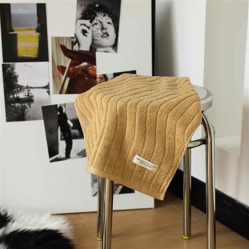 タオル バス用品 コットン製 バスタオル フェイスタオル オートミール色 クリームホワイト 抹茶グリー..