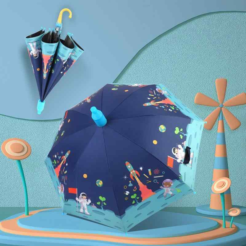 傘 キッズ 子供用 晴雨兼用傘 かわいい 軽量 半自動 小学生 幼稚園 安全 虹柄 イチゴ柄 ユニコーン柄 ロケット柄 恐竜柄 防水(x2)