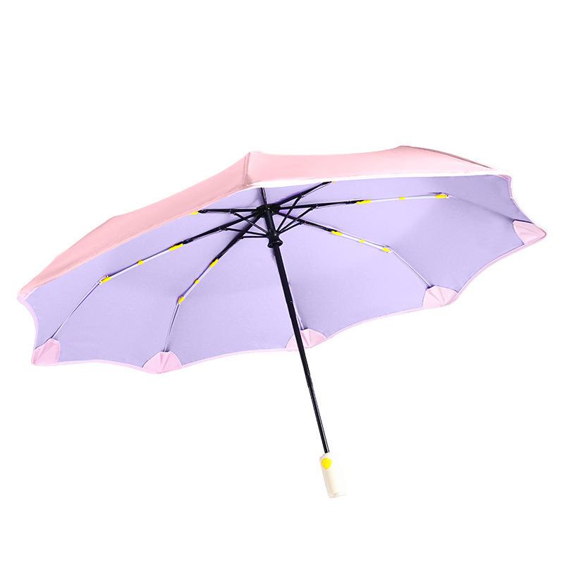 傘 子供用 全自動開閉 安全丸角 晴雨兼用傘 UVカット 日傘 パステルカラー ミントグリーン 海塩チーズ..