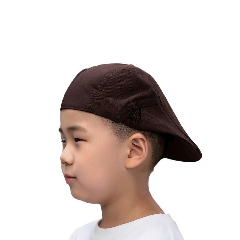 帽子 子供用 ベレー帽 ロゴ プリント 画家風 書道 陶芸 親子 アクティビティ 調節可能 男の子 女の子 ..