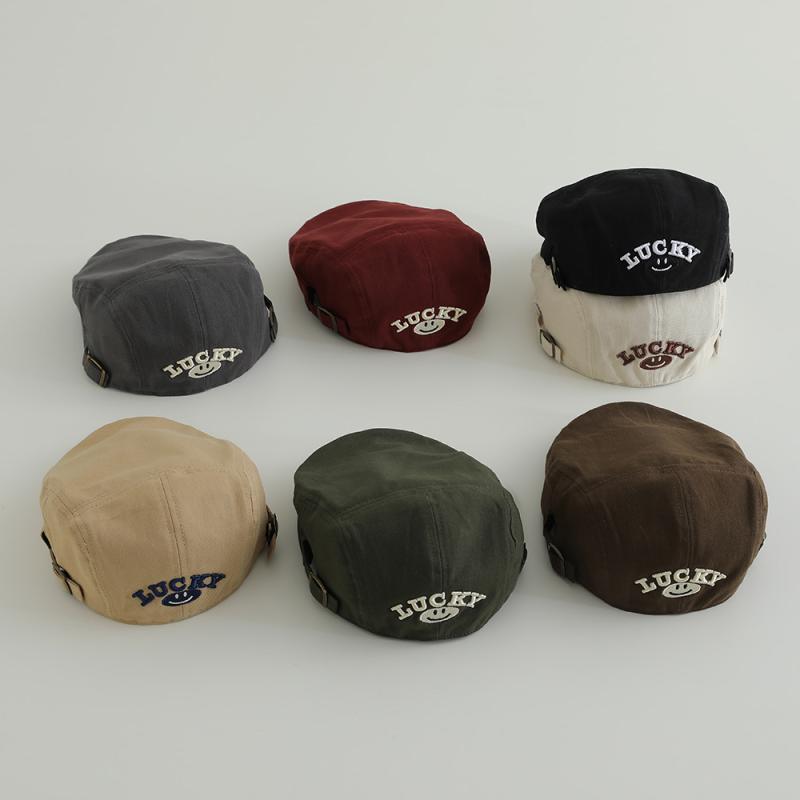 帽子 キッズ 春夏 子供用 Newsboy キャップ 男の子 女の子 日よけ 紫外線対策 1歳 2歳 3歳 4歳 5歳 6歳..