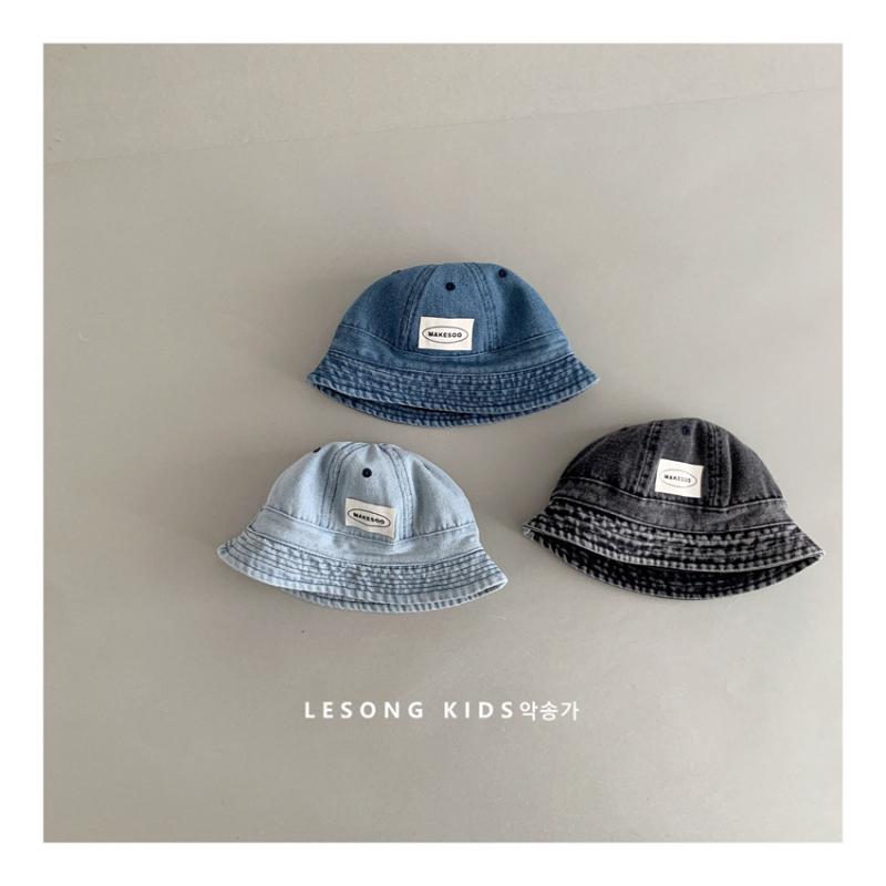 帽子 子供用 春秋 デニム バケットハット ベビー 大判つば 日よけ 紫外線対策 カジュアル おしゃれ 1歳..