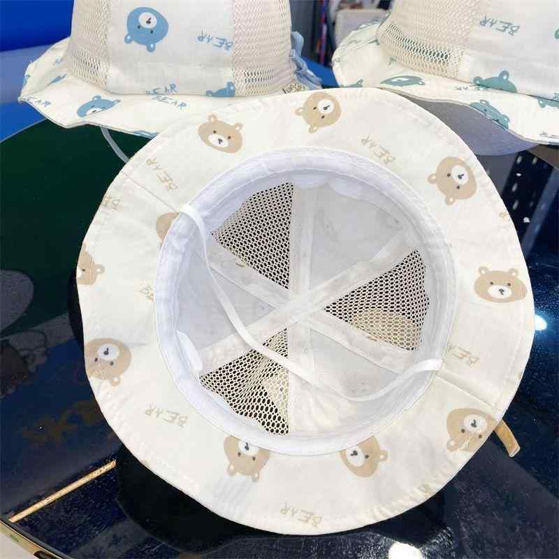 ベビー 帽子 男の子 かわいい メッシュ キャップ 日よけ 通気性 漁師帽 幼児 3ヶ月 6ヶ月 9ヶ月 12ヶ月..