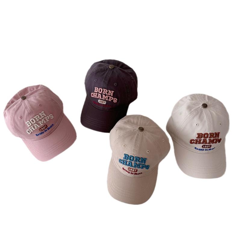 帽子 キッズ 男の子 女の子 立体 刺繍 広つば 野球帽 秋冬 防風 4-6歳 通気性 あたたかい 黒 深いカー..