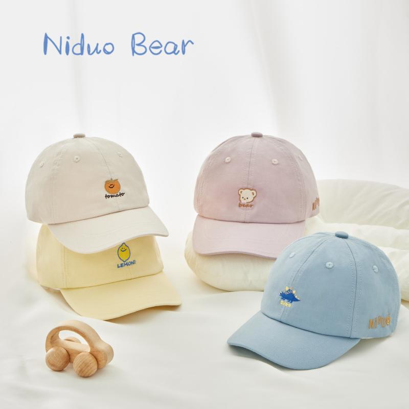 帽子 キッズ 鸭舌帽 春秋 ベビー 子供用 日焼け防止 防風 遮陽帽 綿100% 短いつば 黄色 梅 赤 灰色 菊..