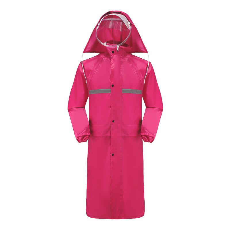 レインコート レディース 反射材付き バイク用 作業用 清掃 警備 防水 ロング丈 全身 梅雨