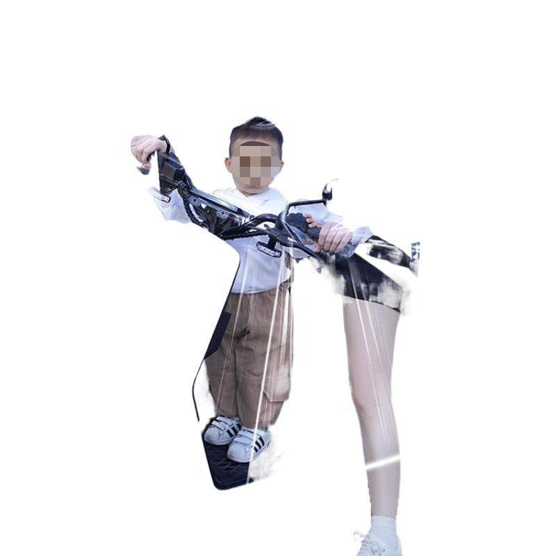 レインコート 親子 ペア 電動自転車 バイク ロング丈 全身 暴雨対策 母子 2人乗り 子供用 雨具 雨合羽 ..