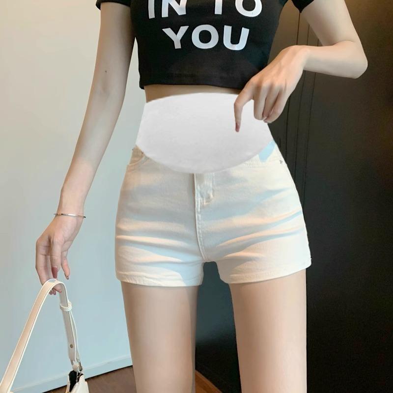 マタニティ デニムショートパンツ レディース 妊婦服 夏用 ショーパン 短パン ハーフパンツ ジーパン ..