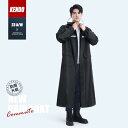 レインコート 男性用 女性用 大人用 全身 防水 防雨 バイク スクーター アウトドア 連体 フード付き ブラック 紺 グレー