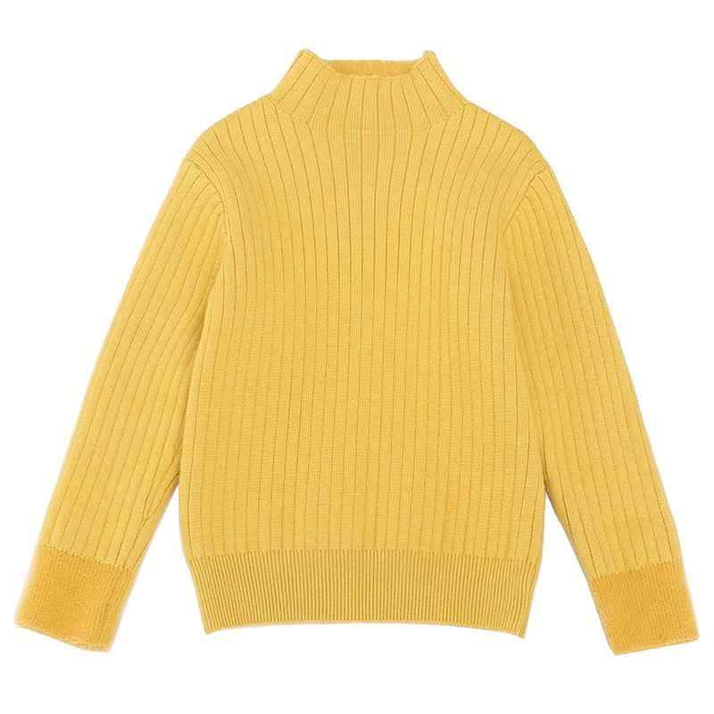ニット 女の子 裏起毛 セーター 長袖 トップス 子供服 防寒 厚手 ハイネック 水貂绒 無地 普段着 かわいい 8歳 9歳 10歳 11歳 12歳 13歳 14歳 秋冬 赤 緑 黒 水色 ベージュ ピンク 黄色 杏色