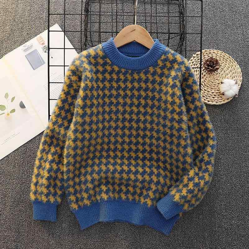 子供服 ニット 秋冬 男の子 ミラードカラー 韓国風 セーター 7歳 8歳 9歳 10歳 11歳 12歳 13歳 14歳 15..