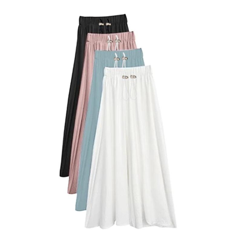 マタニティ ワイドパンツ キュロット 春夏 妊婦 産後 接触冷感 伸縮性 薄手 ゆったり 9分丈 快適 部屋..