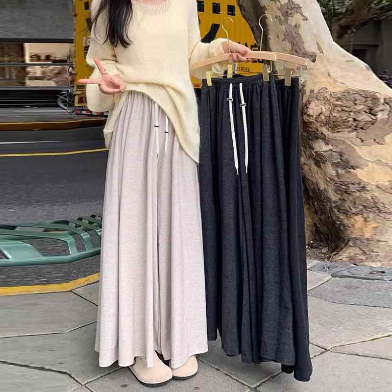 マタニティパンツ 秋冬 妊婦服 梨体型 Aライン ロングパンツ レギンスパンツ 黒 深グレー ベージュ 伸..