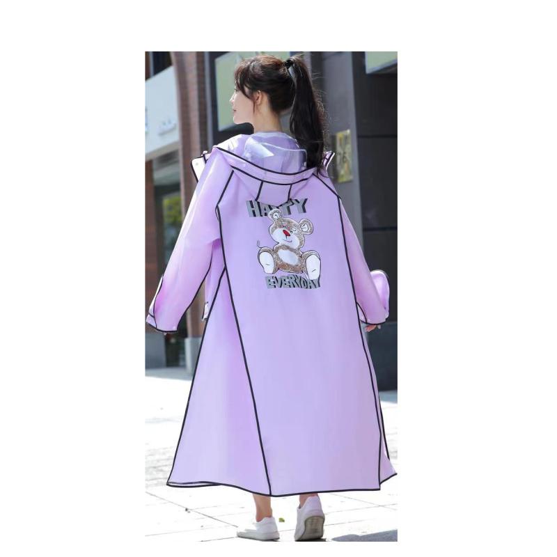 レインコート レディース メンズ バイク用 ポンチョ ロング丈 一体式 防水 防雨 撥水 大人用 自転車 電動バイク 原付 スクーター リュック対応 薄荷緑 ス...