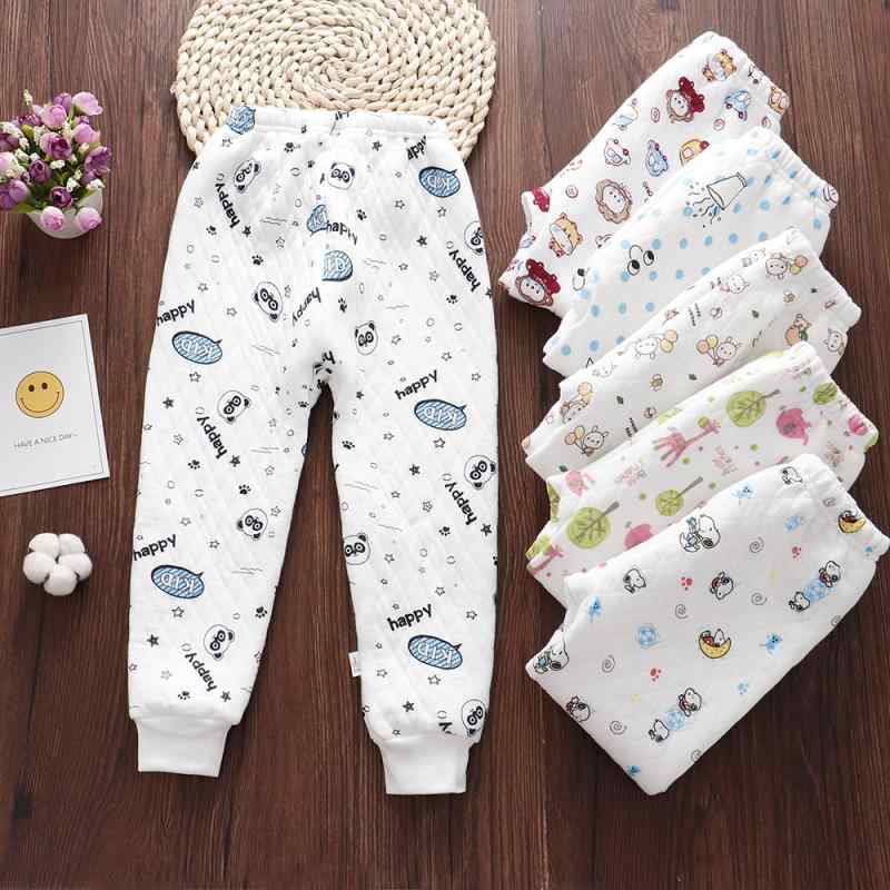 子供用 あったかインナー 三層構造 男女兼用 ベビー キッズ 綿 あったかインナーシャツ 秋冬 ズボン下(4)