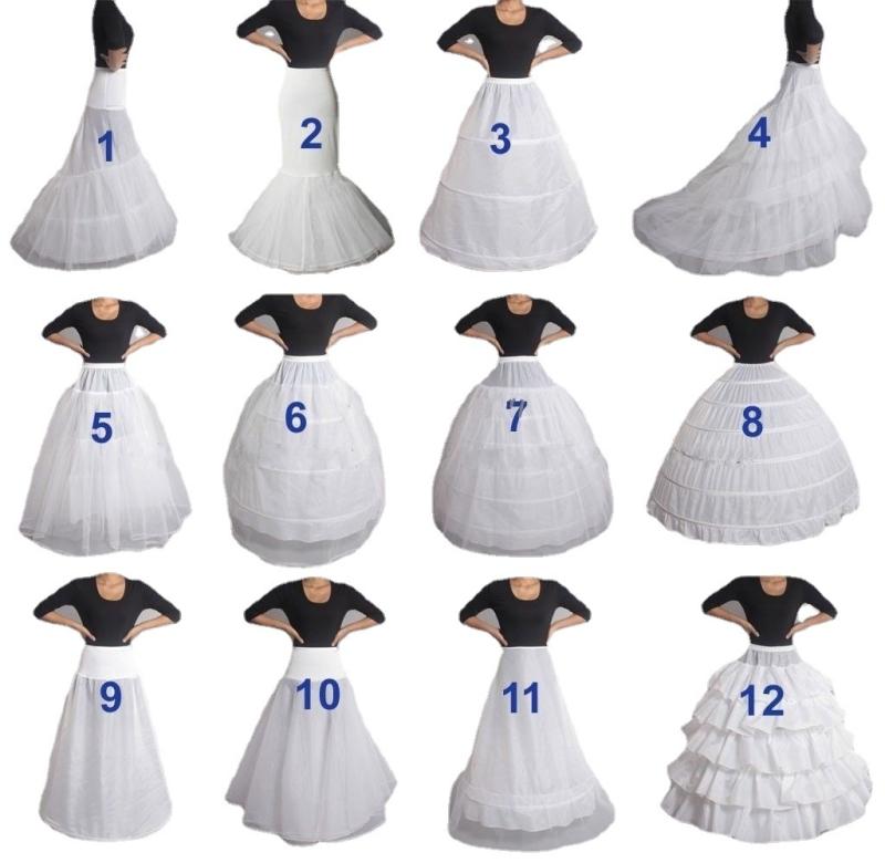 ウェディング スカート用パニエ ブライダル インナー ハードチュール 3段ワイヤー 6本ボーン ペチコート マーメイドライン アクセサリー