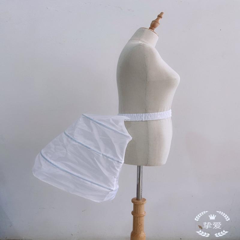 ウェディングドレス 用 スカート ペチコート ロココ調 クラシカル エレガント ゴシック ゴスロリ 中世 ヨーロッパ 風 3段 ワイヤー パニエ 大人 レディー...