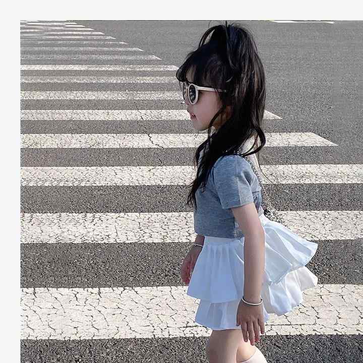 ワンピース キッズ 子供 ケーキスカート 春夏 プリンセス チュールスカート チュール スカート かわい..