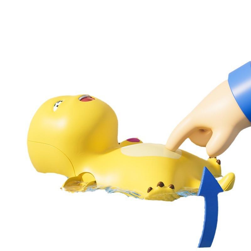 お風呂用おもちゃ ベビー 幼児 向け 水遊び シャワー スプリンクラー ぜんまい式 動物 水泳 知育玩具 ..