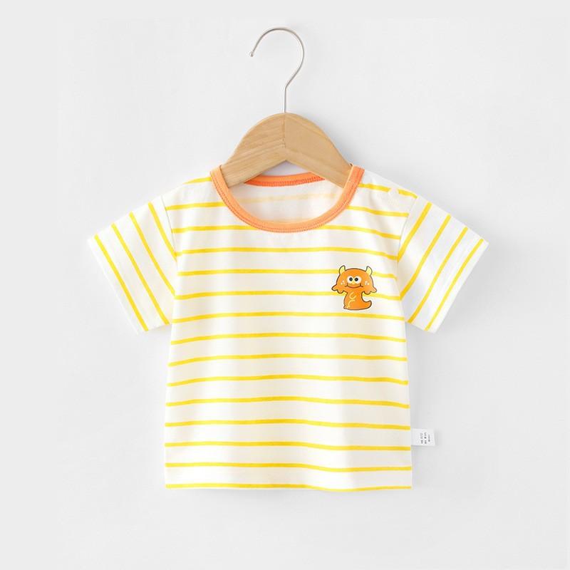 子供服 Tシャツ 半袖 ベビー 男女児兼用 カジュアル 夏服 カットソー インナーシャツ 綿100% 吸湿速乾 ..