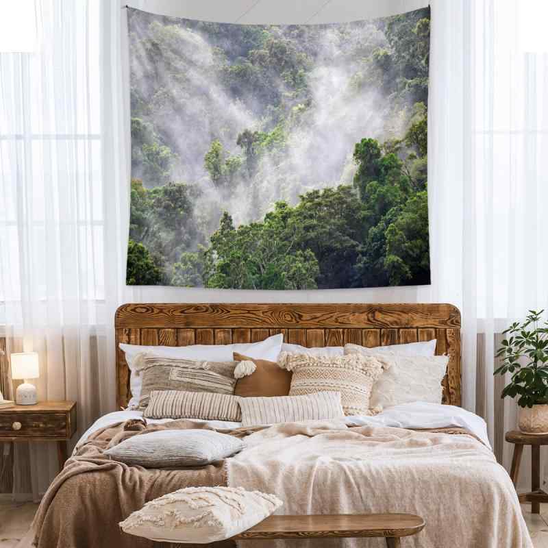 タペストリー ボヘミアン 壁掛け インテリア 部屋 飾り付け 背景布 ポリエステル製 デジタル熱転写 長方形 リビング 寝室 子供部屋