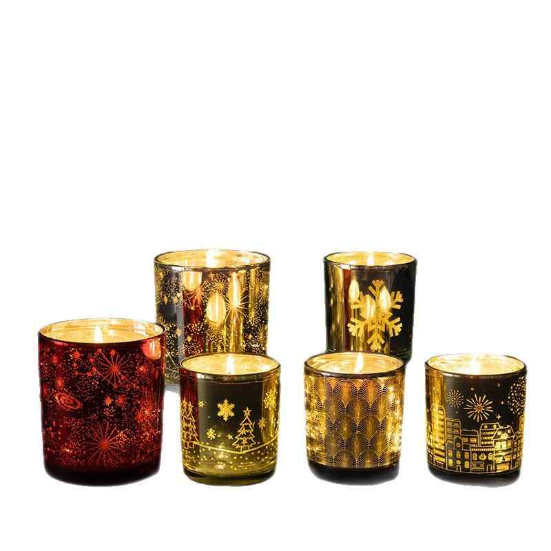 アロマキャンドル LEDライト 香り付き 大豆ワックス 円柱形 ギフト ロマンチック バレンタインデー プ..