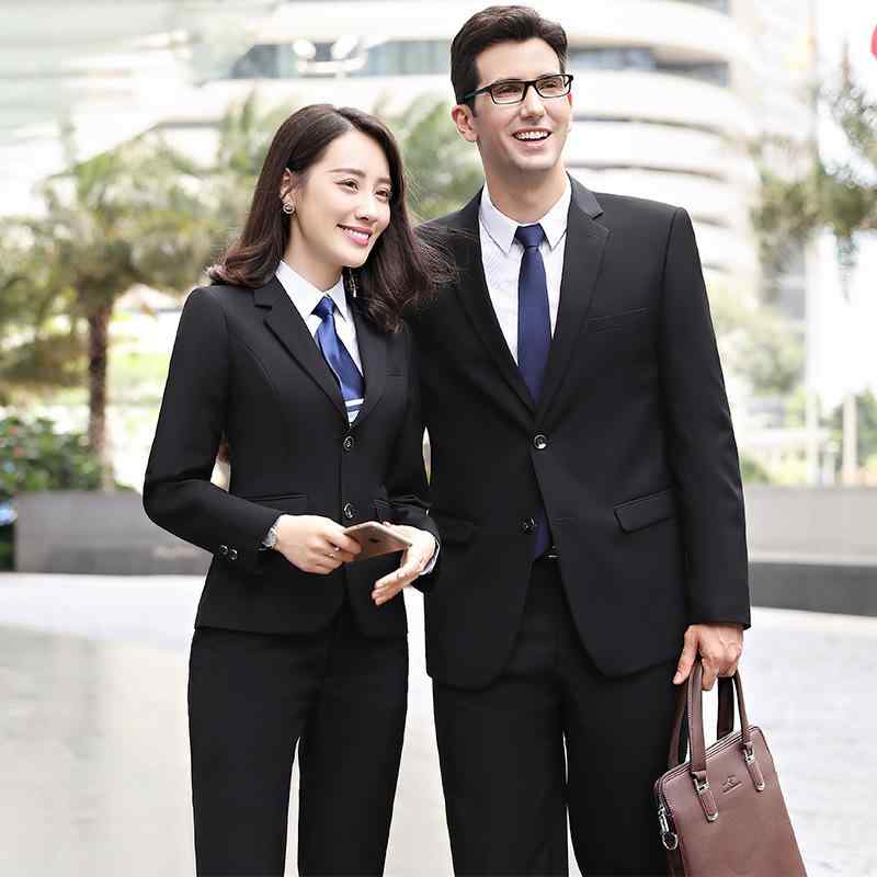 スーツ メンズ レディース ビジネス フォーマル 3点セット 洗える ウォッシャブル オールシーズン 春夏秋冬 無地 黒 紺 グレー 青 事務服 オフィス 通勤 ホテル 4S 男性用 女性用