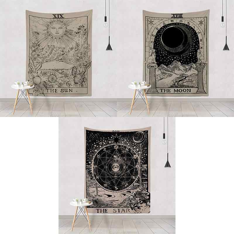 タペストリー 北欧風 壁掛け 背景布 インテリア雑貨 民族風 飾り布 模様替え 多機能 ポリエステル繊維 室内装飾 リビング 寝室 幾何学模様 洗える