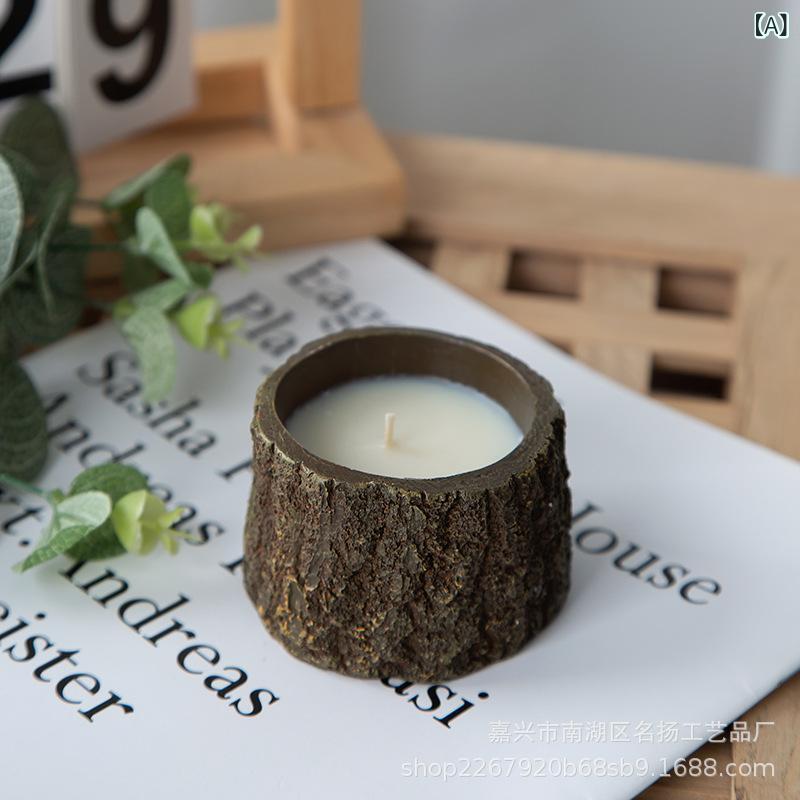 アロマキャンドル 樹木型 カップ入り 室内 クローゼット 寝室用 除臭 高級 ギフト 贈り物 ローズ ラベ..