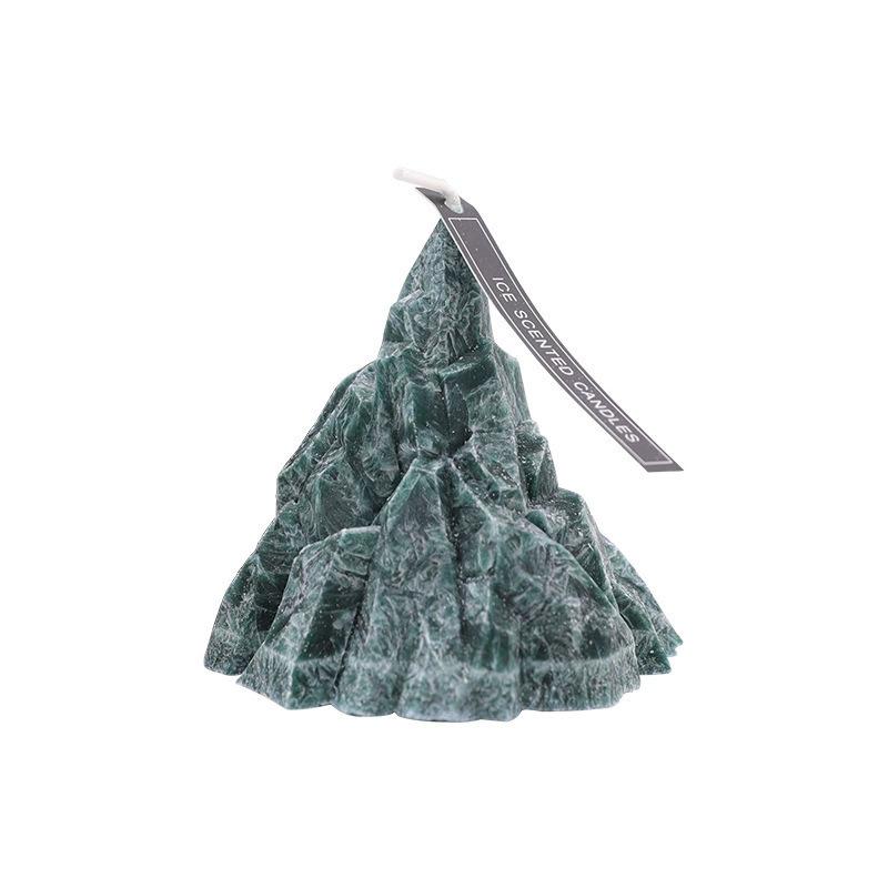 アロマキャンドル 香水 アイスフラワー 北欧風 火山 氷山 ホームフレグランス クリスマスカラー 緑茶 ..