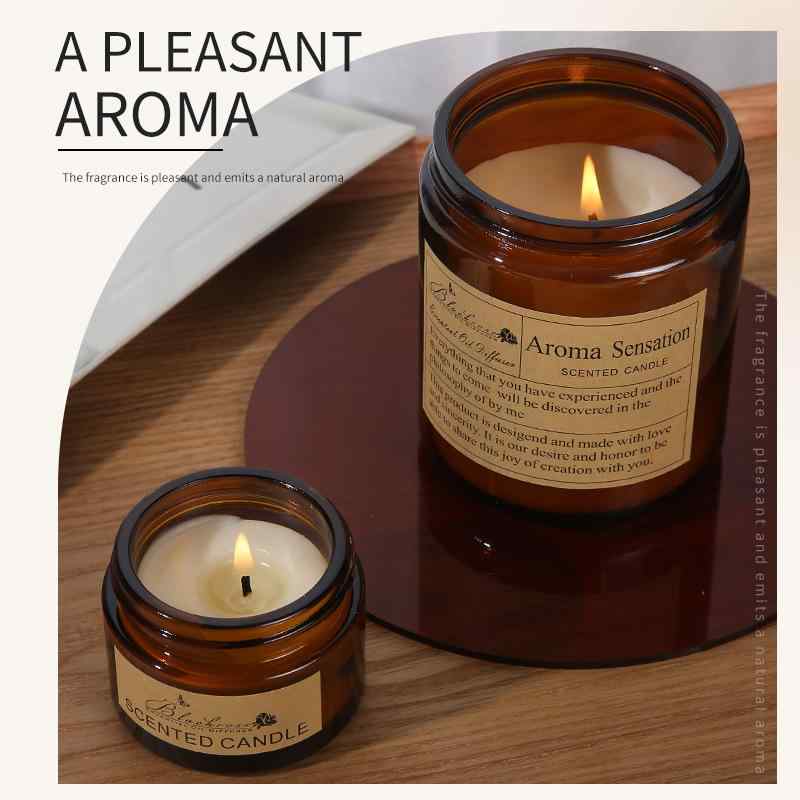 アロマキャンドル カップ DIY 手作り 香り 大豆ワックス 海風 玫瑰 橙花 梅花 ブルーベル 白桃 烏龍茶 ..