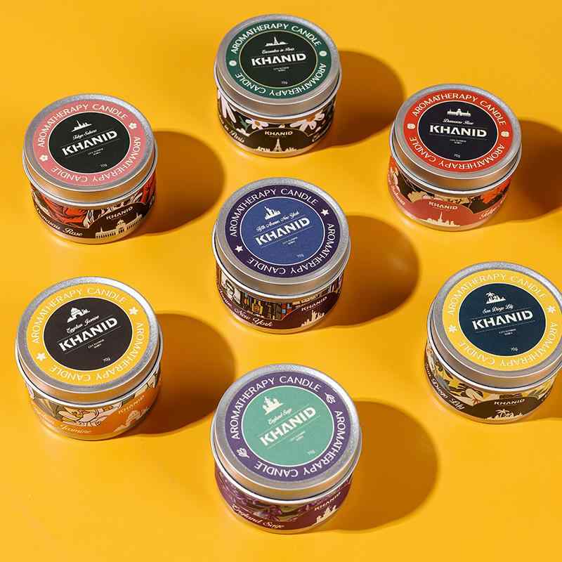 アロマキャンドル 大豆ワックス アロマオイル 海塩 セージ ラベンダー 桜 千葉ローズ 黒琥珀 ユリ 迷霧..