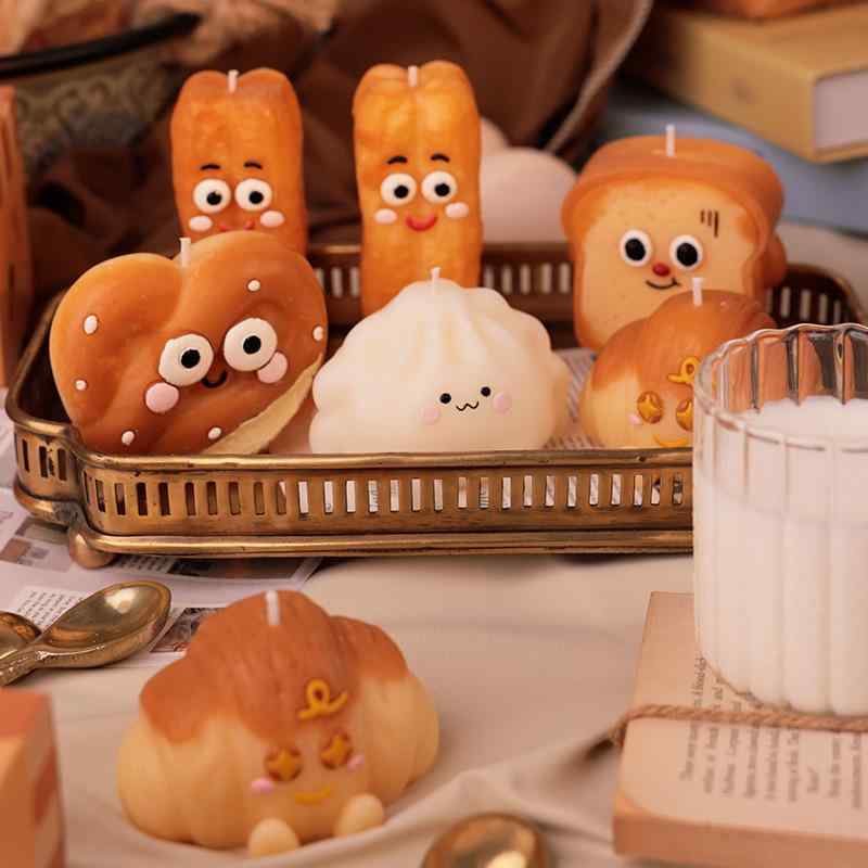 アロマキャンドル 手作り パン ケーキの香り 焼き菓子 雑貨 友達 誕生日 ギフト