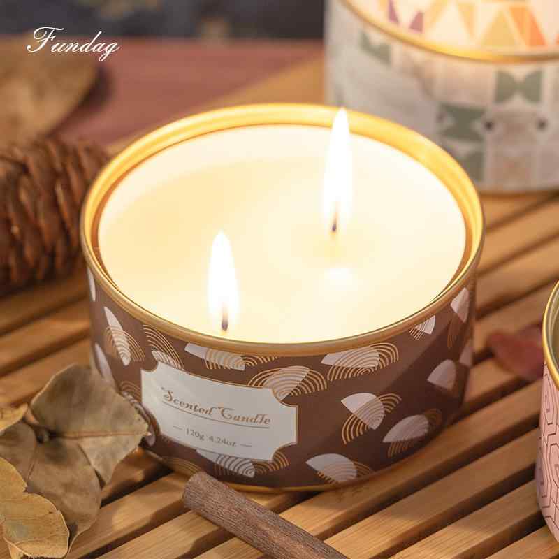 アロマキャンドル 缶入り 手作り 香り付き おしゃれ インテリア 雑貨 リラックス 無煙 植物ワックス ギ..