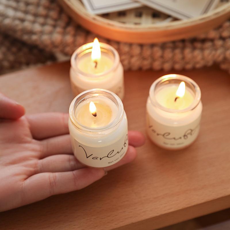 アロマキャンドル 試香 旅行用 携帯用 香水 ミニギフト 写真用小物 お土産 大豆ワックス カップ型 塩の..