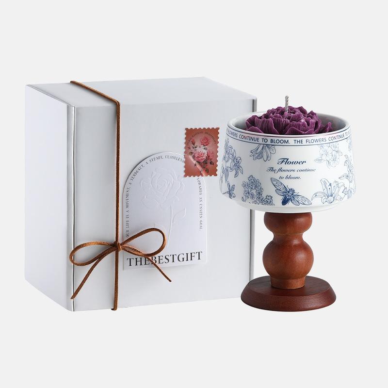 アロマキャンドル レディース ギフト 千葉ローズ 皮革煙草 晚香玉 ラベンダー イギリス梨と小蒼蘭 キン..