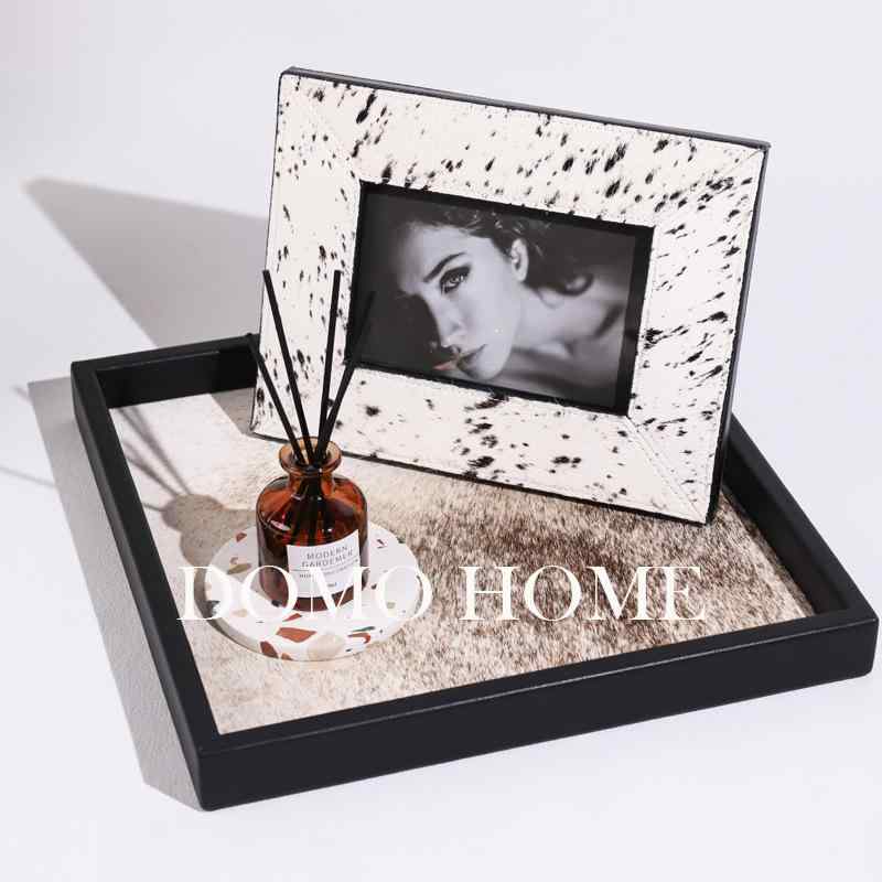 フォトフレーム モダン ミニマリスト 馬毛 写真立て リビング ベッドルーム