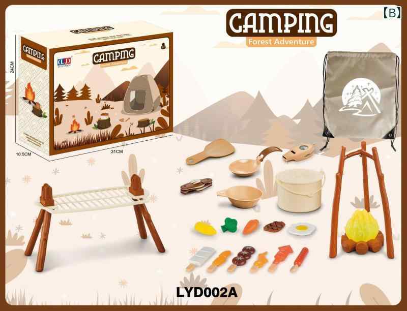 おもちゃ テント 子供用 室内 屋外 キャンプ ごっこ遊び ピクニック 食器 防湿マット 3