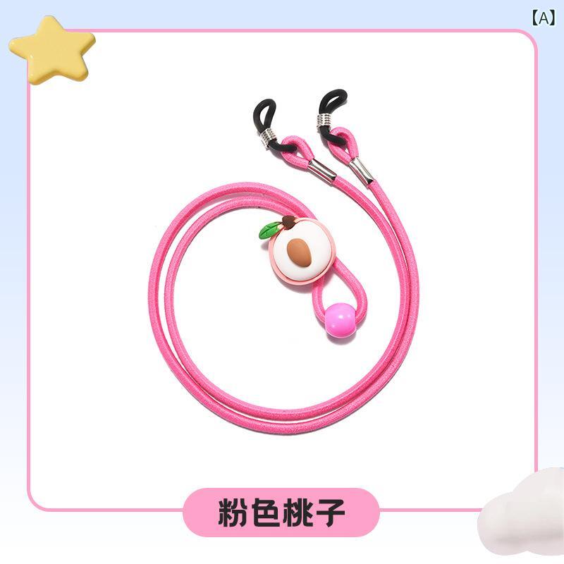 メガネ 子供用 滑り止め メガネストラップ 強力固定 スポーツ 落下防止 耳かけ レッグループ 調節可能 ..