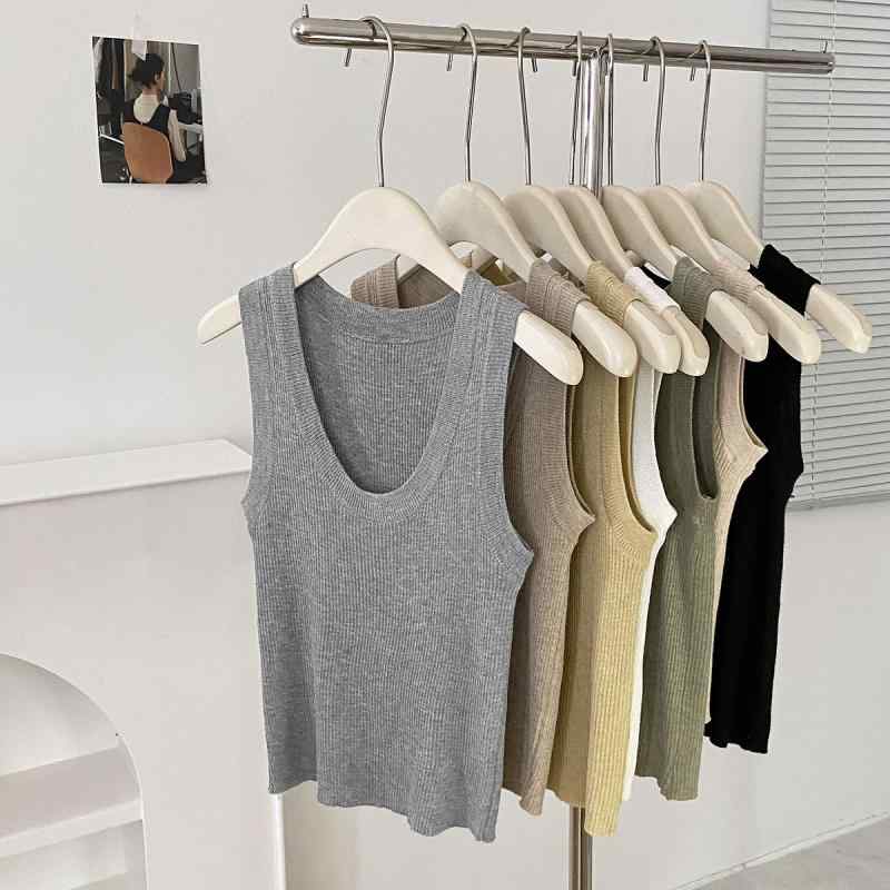 タンクトップ レディース 接触冷感 幅広肩紐 インナー トップス ブラキャミソール ずれにくい 吸湿速乾..