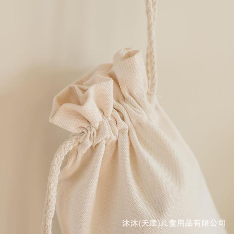 子供用 靴下 下着 幼稚園 収納袋 巾着袋 分類 収納袋 コットン カートン